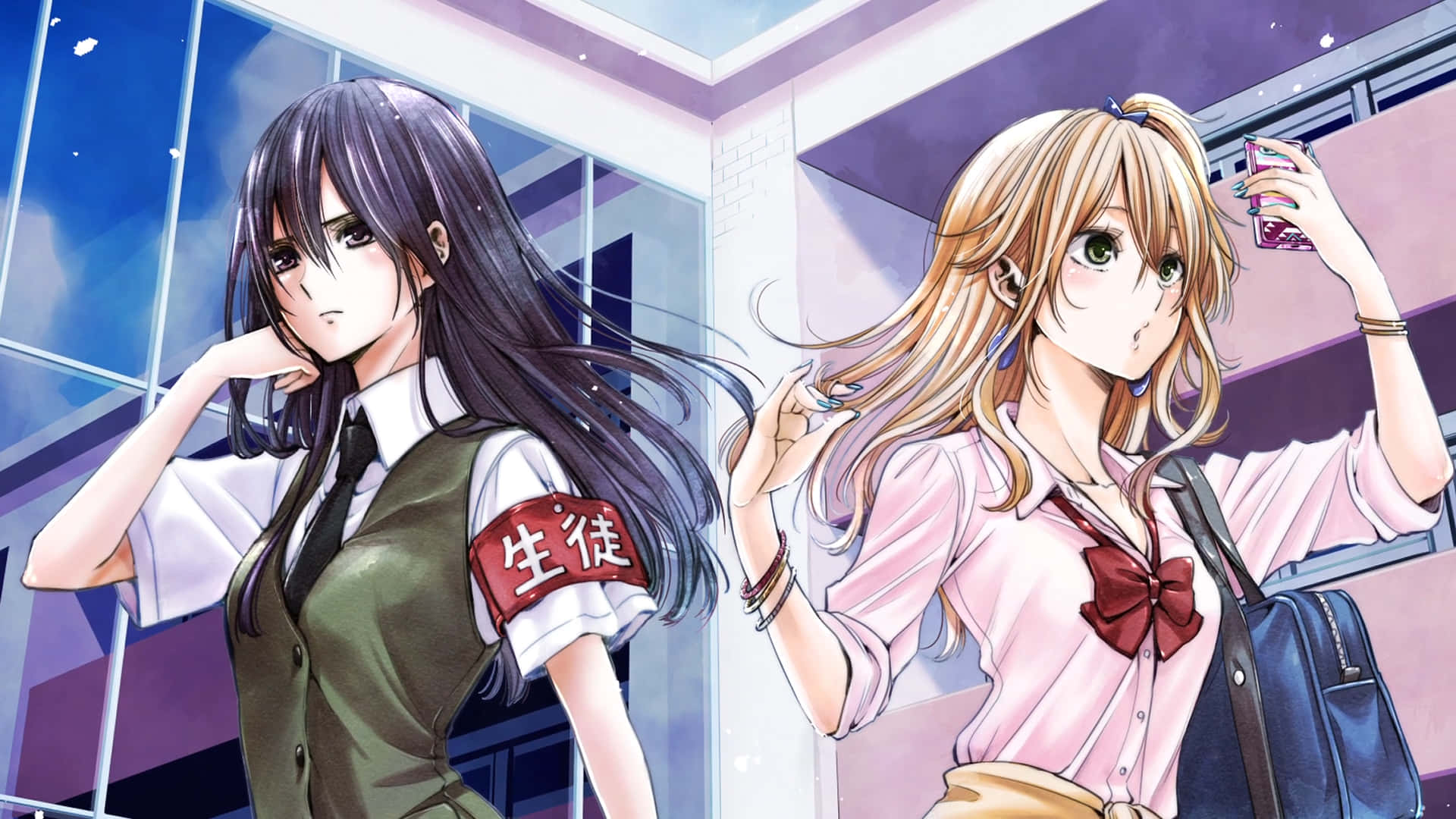 Citrus Anime 1920 X 1080 Wallpaper