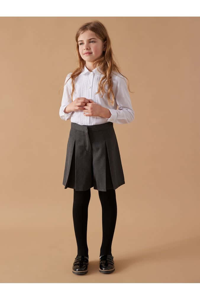 School Girl Simple Uniform Picture