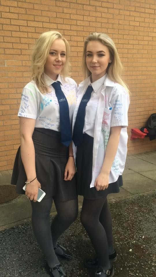 School Girl Friends Blonde Picture