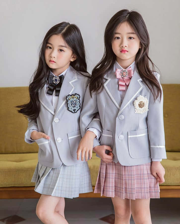 School Matching Uniform Girl Pictures
