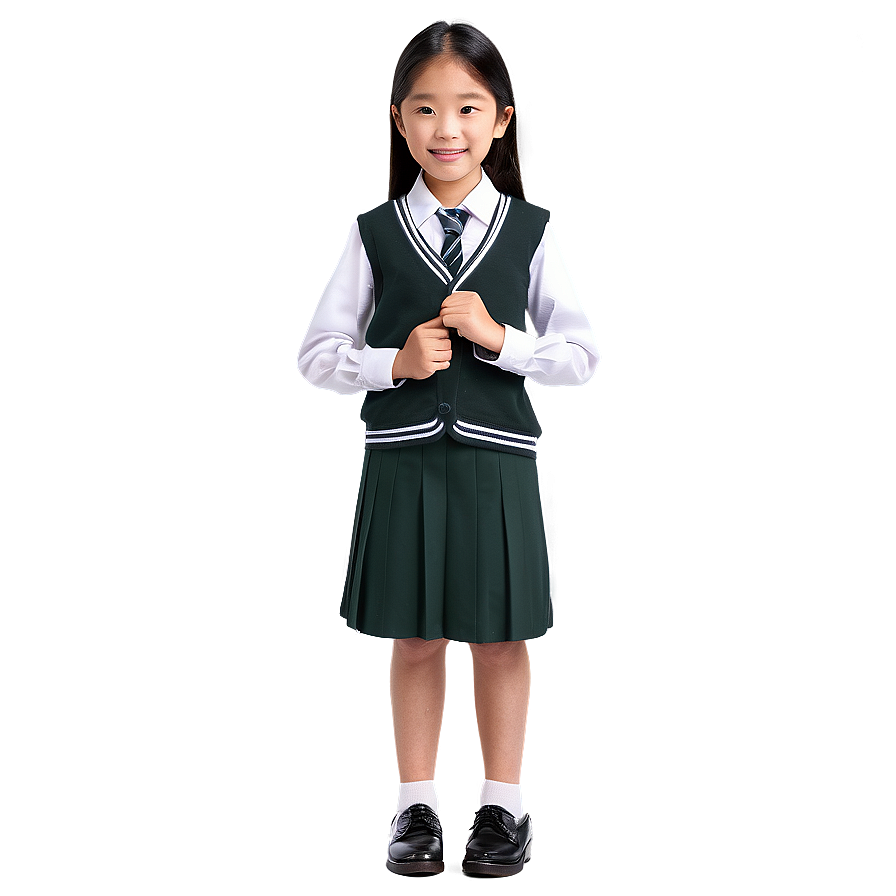 Download School Uniform Clothes Png Yyk | Wallpapers.com