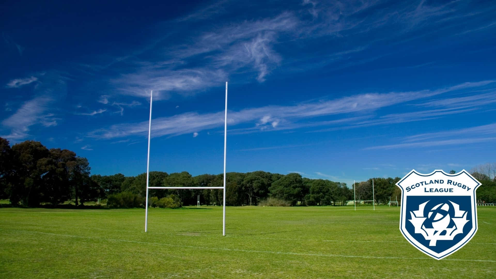 Schotland Rugby Team In Actie Achtergrond