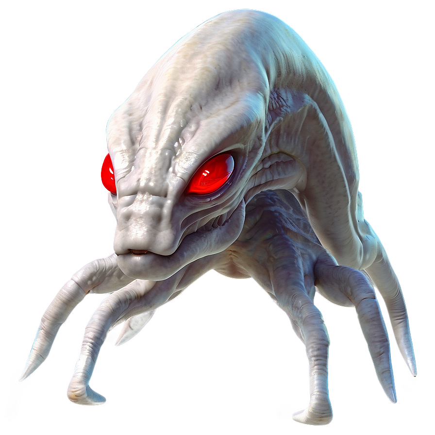 Sci-fi Alien Creature Png Geq40 PNG