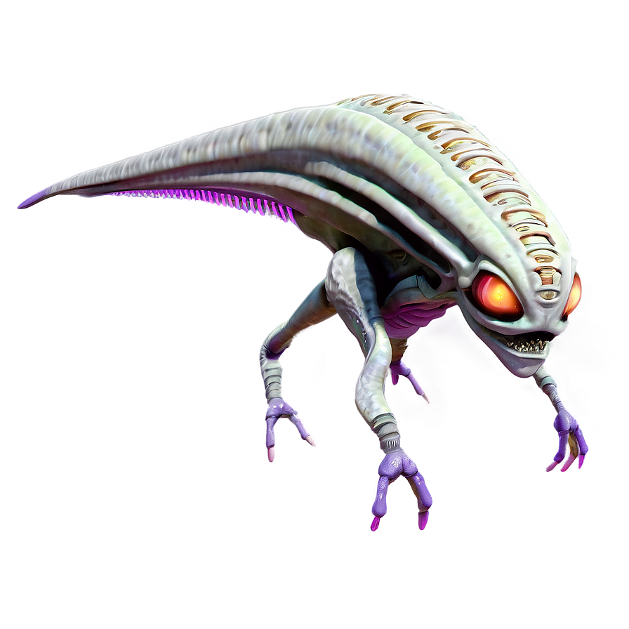 Sci-fi Alien Creature Png Vnh1 PNG