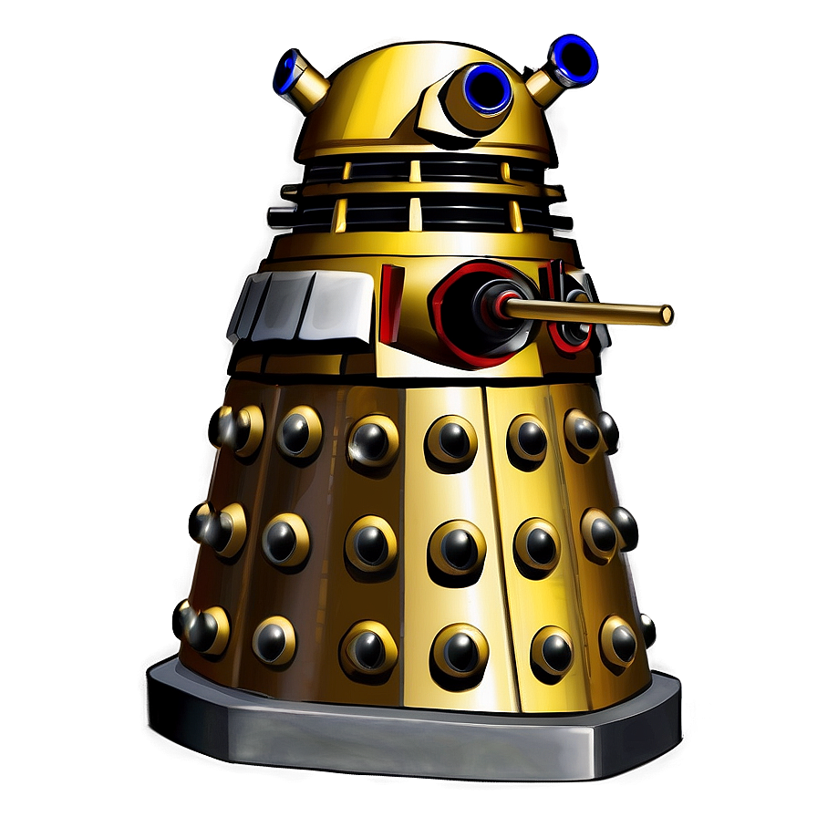 Sci-fi Dalek Concept Png 06242024 PNG