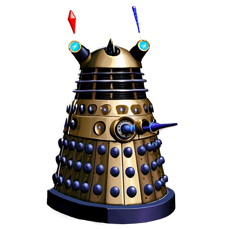 Sci-fi Dalek Concept Png 06242024 PNG