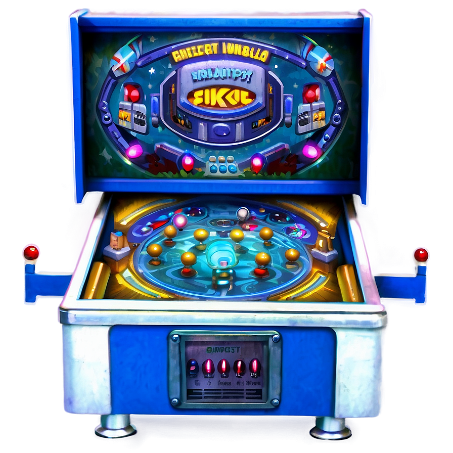 Sci-fi Pinball Adventure Png 06242024 PNG