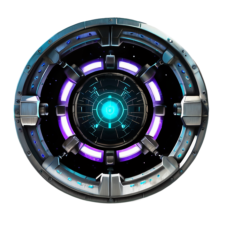 Download Sci-fi Portal Design Png Lnn | Wallpapers.com