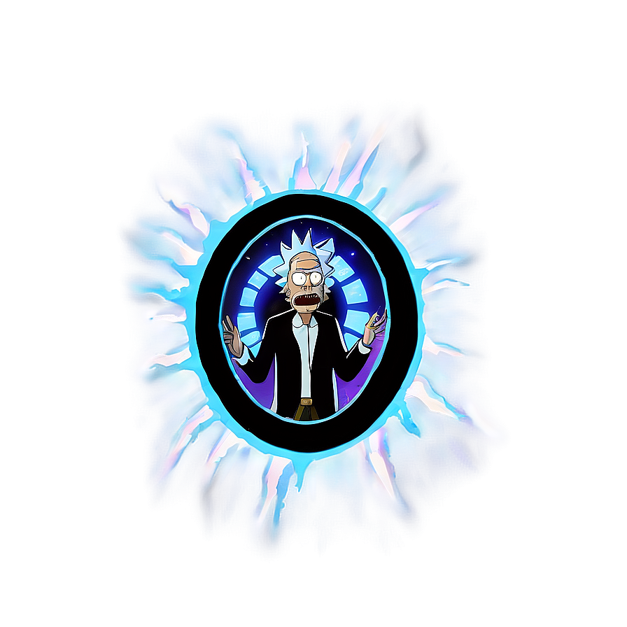 Download Sci-fi Rick And Morty Portal Png Meu69 | Wallpapers.com