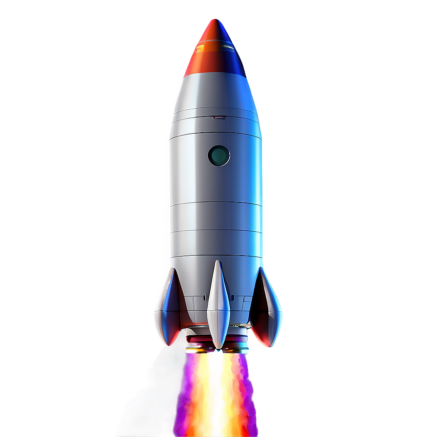 Sci-fi Rocket Png 4 PNG