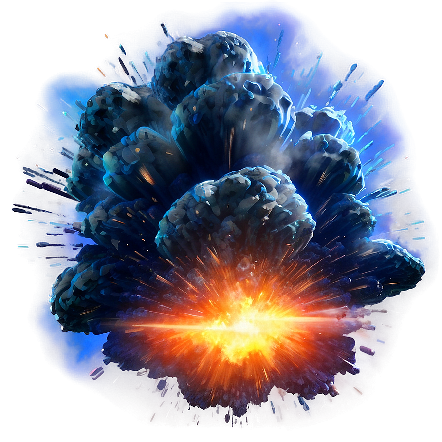 Sci-fi Space Explosion Png Bgd PNG