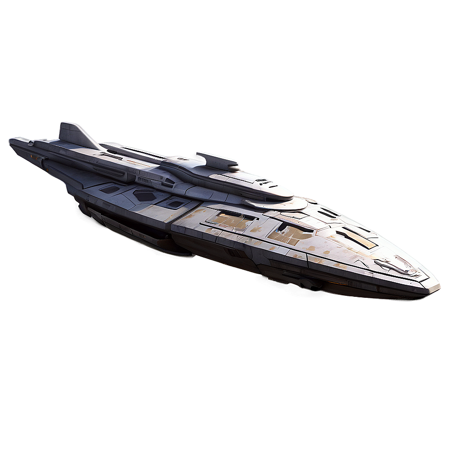 Sci-fi Starship Art Png 06202024 PNG