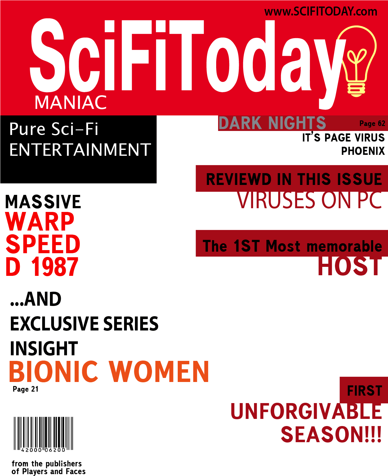 Sci Fi Today Magazine Cover PNG