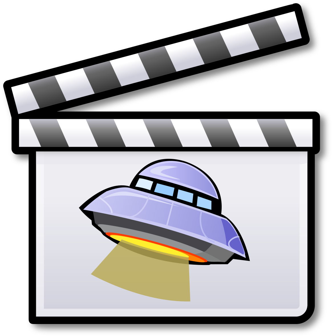 Sci Fi_ Movie_ Clapperboard_ Icon PNG