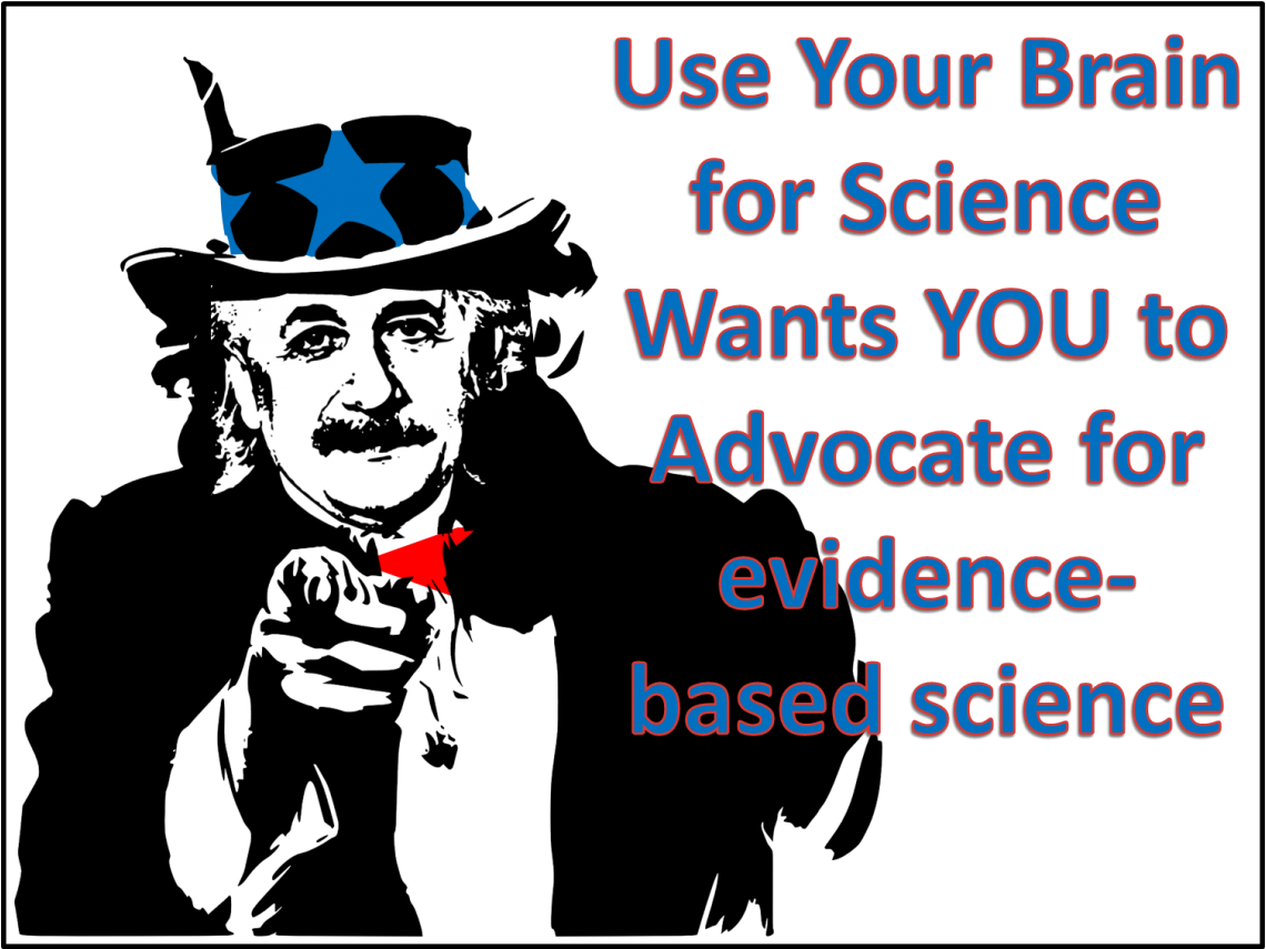 Science Advocacy Poster PNG