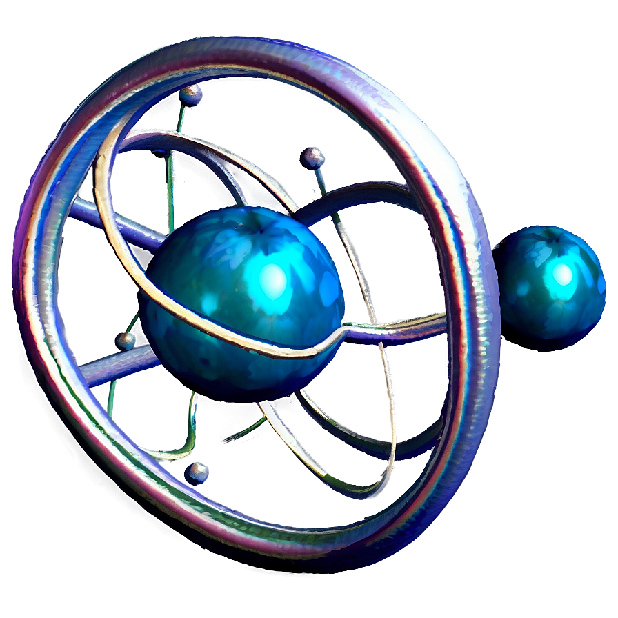 Science Atom Model Png Mtw8 PNG