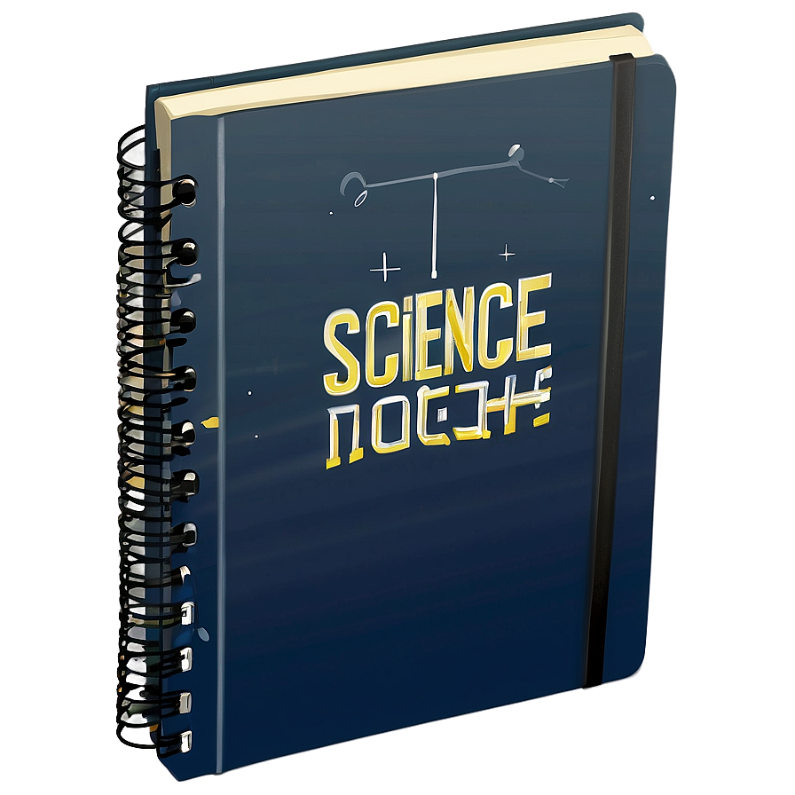 Science Notebook Png 05252024 PNG