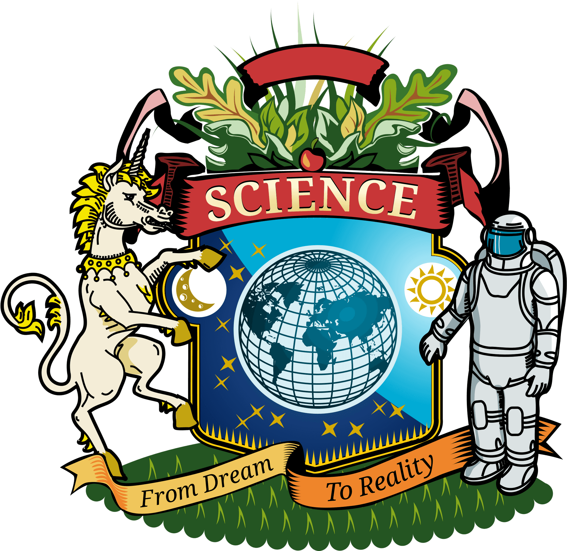 Science_ Crest_ From_ Dream_ To_ Reality PNG