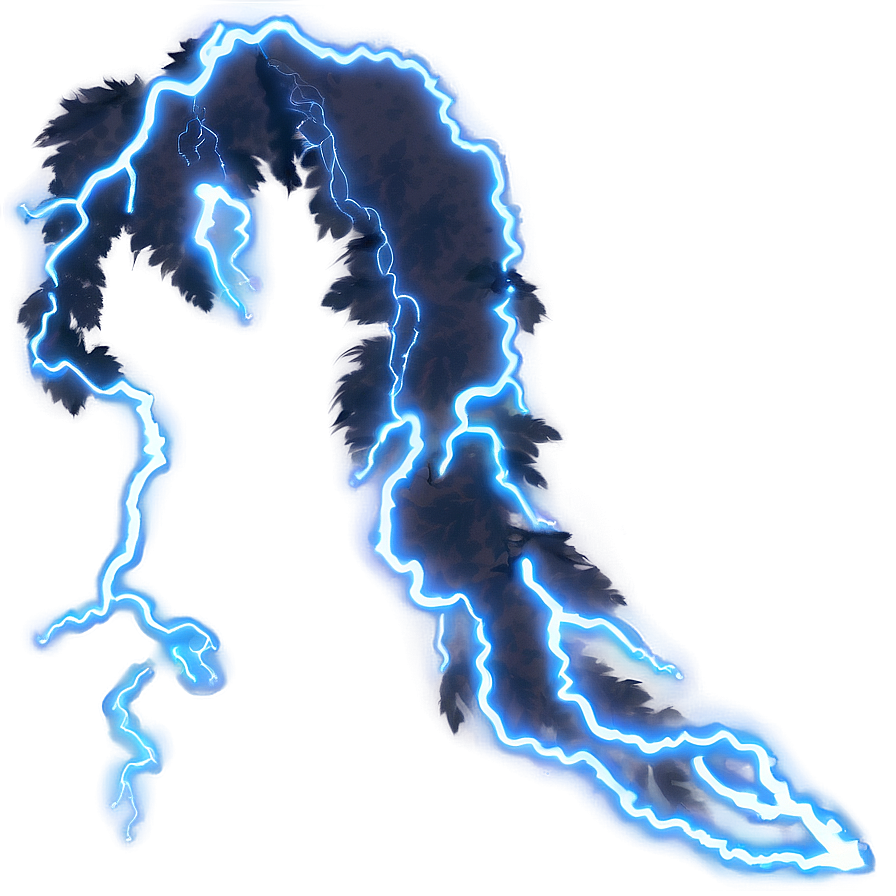 Scintillating Blue Lightning Png Hwj PNG