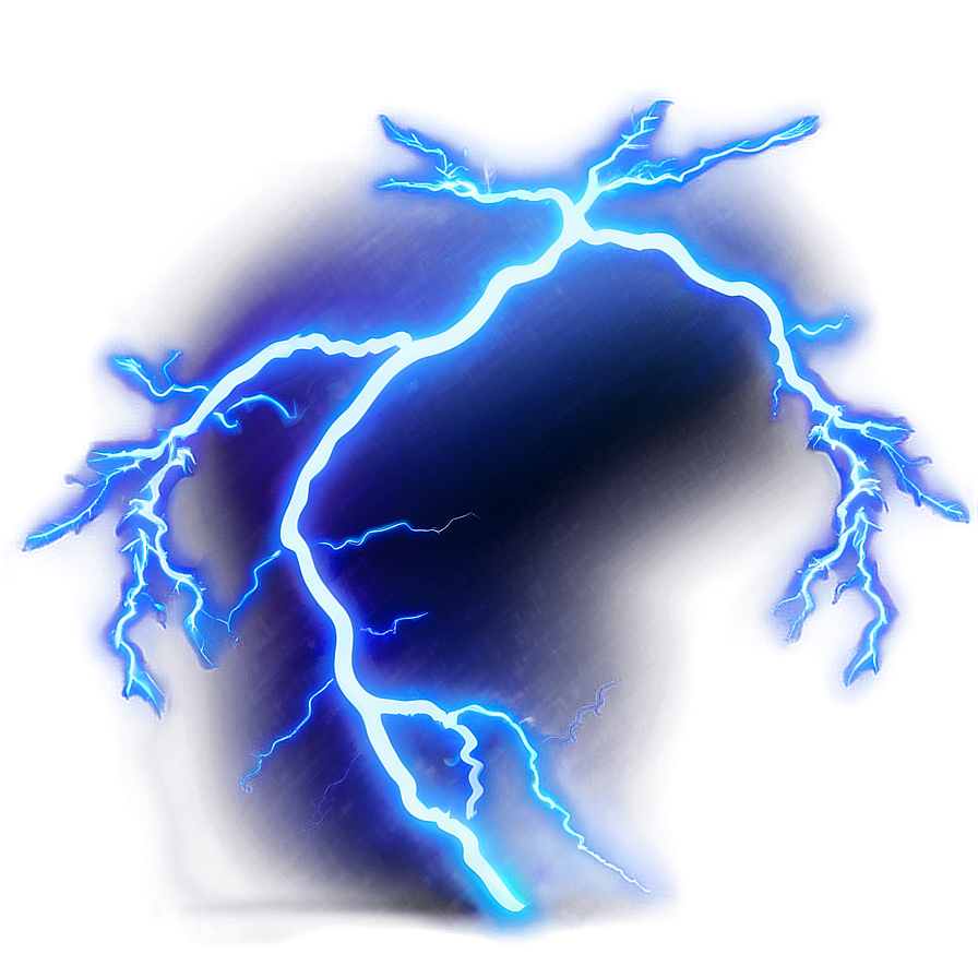 Scintillating Blue Lightning Png Olk83 PNG