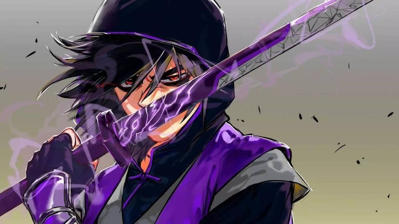 41 Anime Scissor Blade - Purple