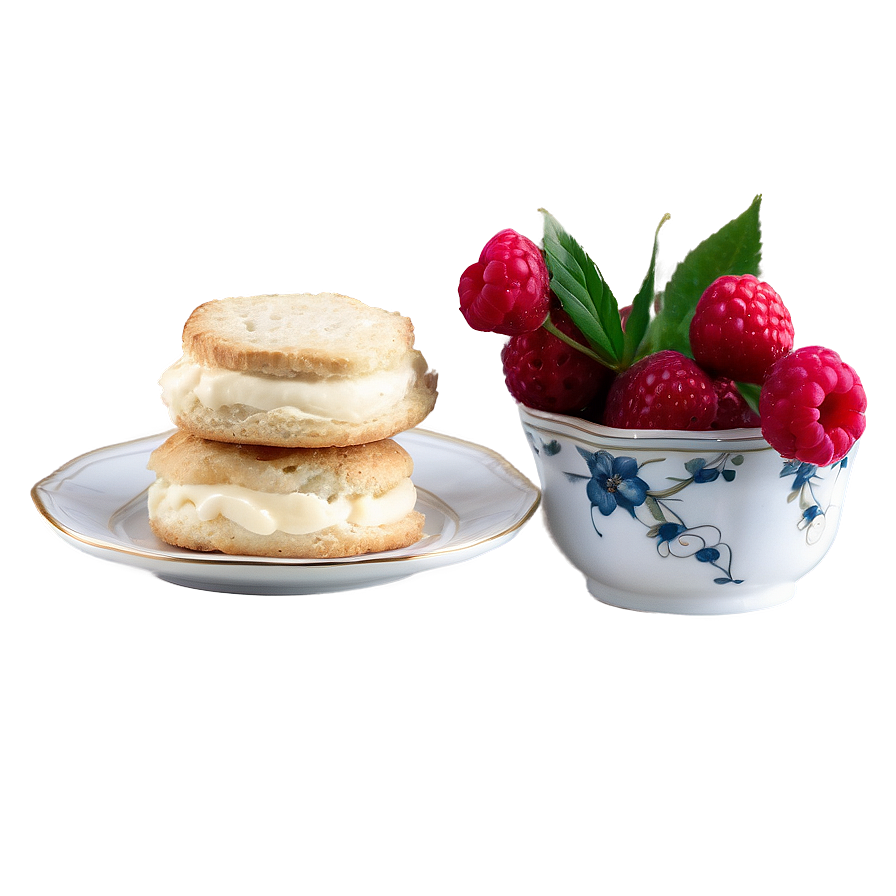 Scones With Clotted Cream Png Tpw PNG