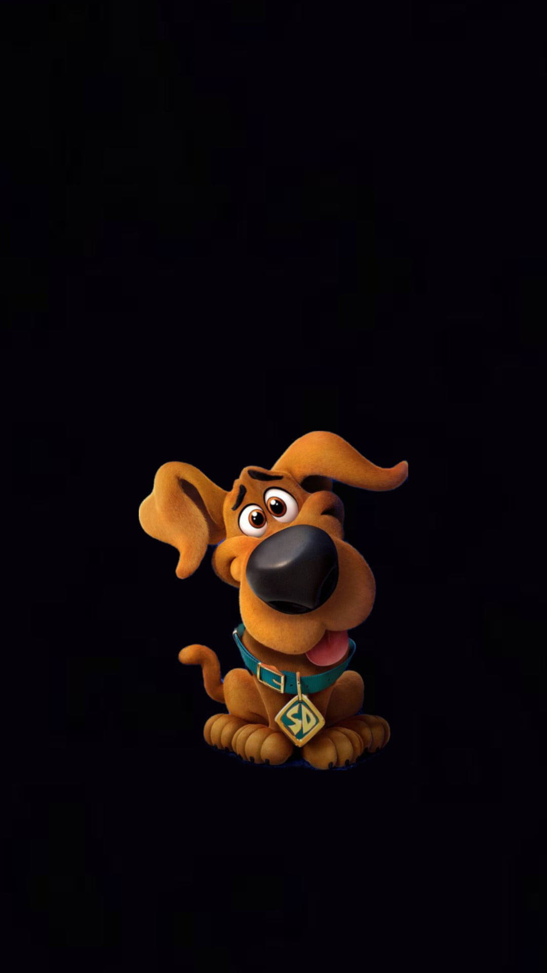 Scooby-Doo 2K Amoled baggrundsbillede Wallpaper