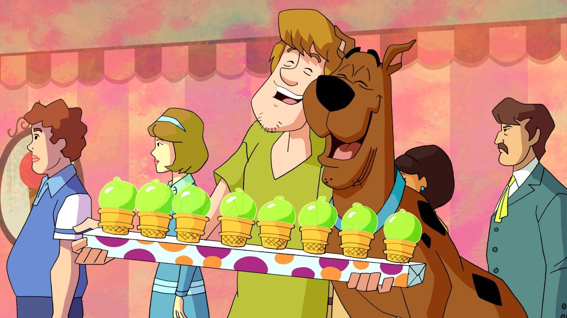 Scooby Doo And Shaggy Ice Cream Wallpaper