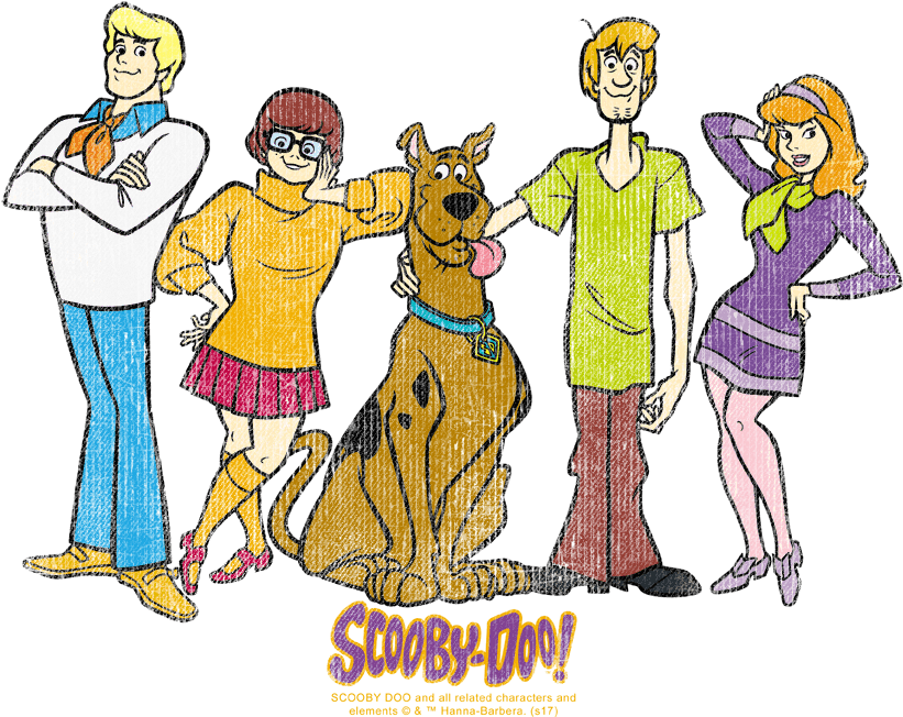 Scooby Doo Animated Characters PNG