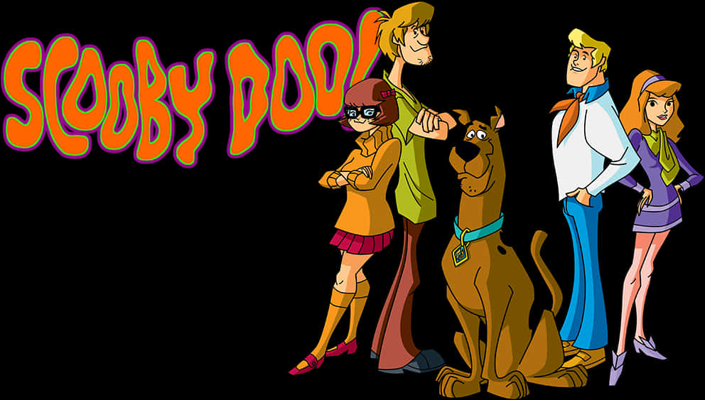 Scooby Doo Animated Team PNG