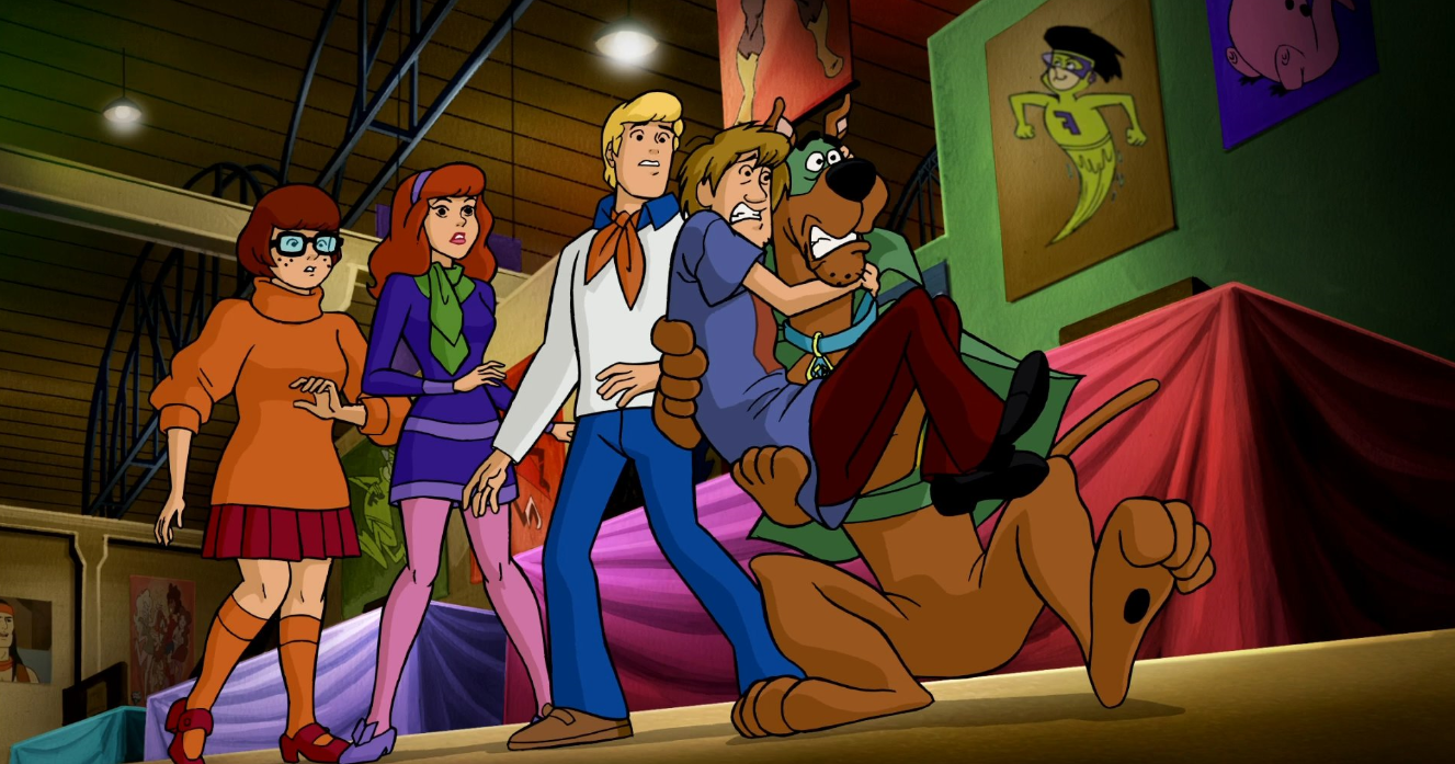 Scooby Doo And Friends In A Room