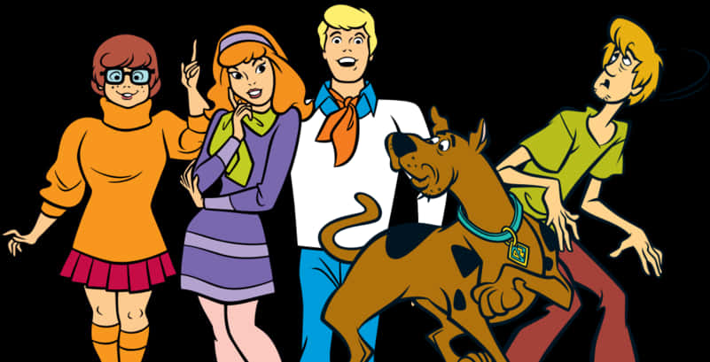 Scooby Doo Classic Team PNG