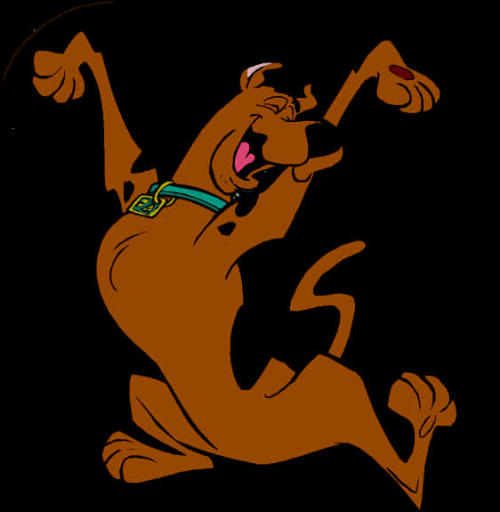 Scooby Doo Laughing Cartoon PNG