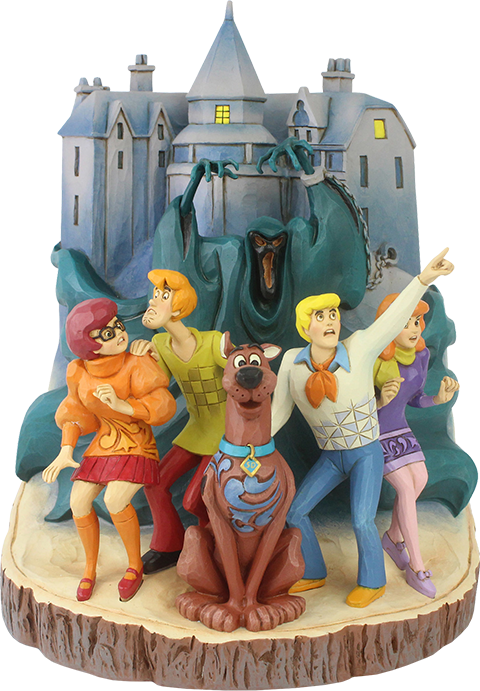 Scooby Doo Mystery Gang Figurine PNG