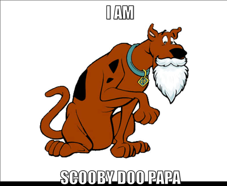 Scooby Doo Papa Meme PNG