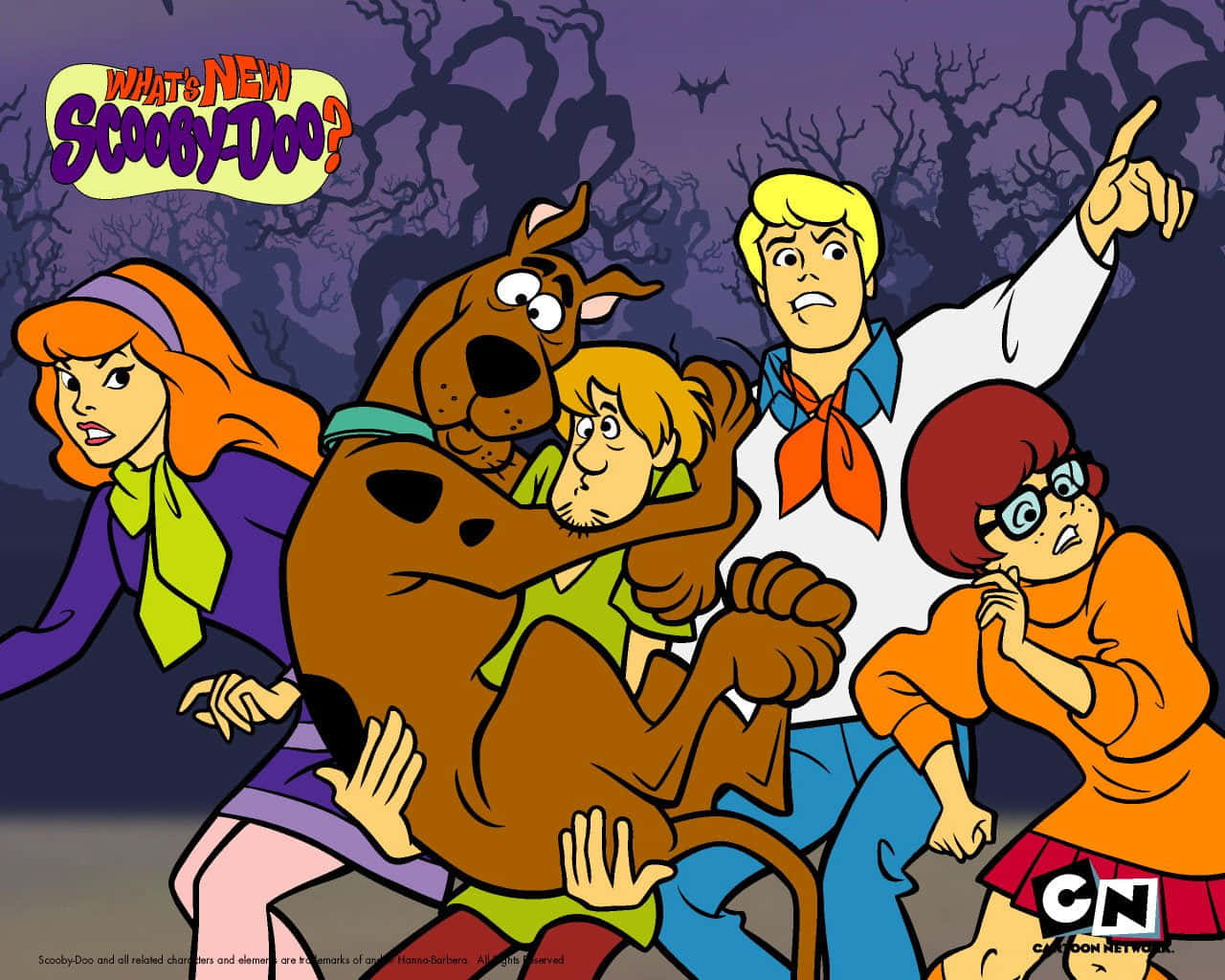 Scooby Doo And Friends In A Halloween Costume