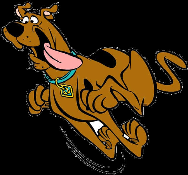 Scooby Doo Running Cartoon PNG