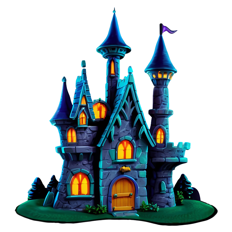 Scooby Doo Spooky Castle Png 05212024 PNG