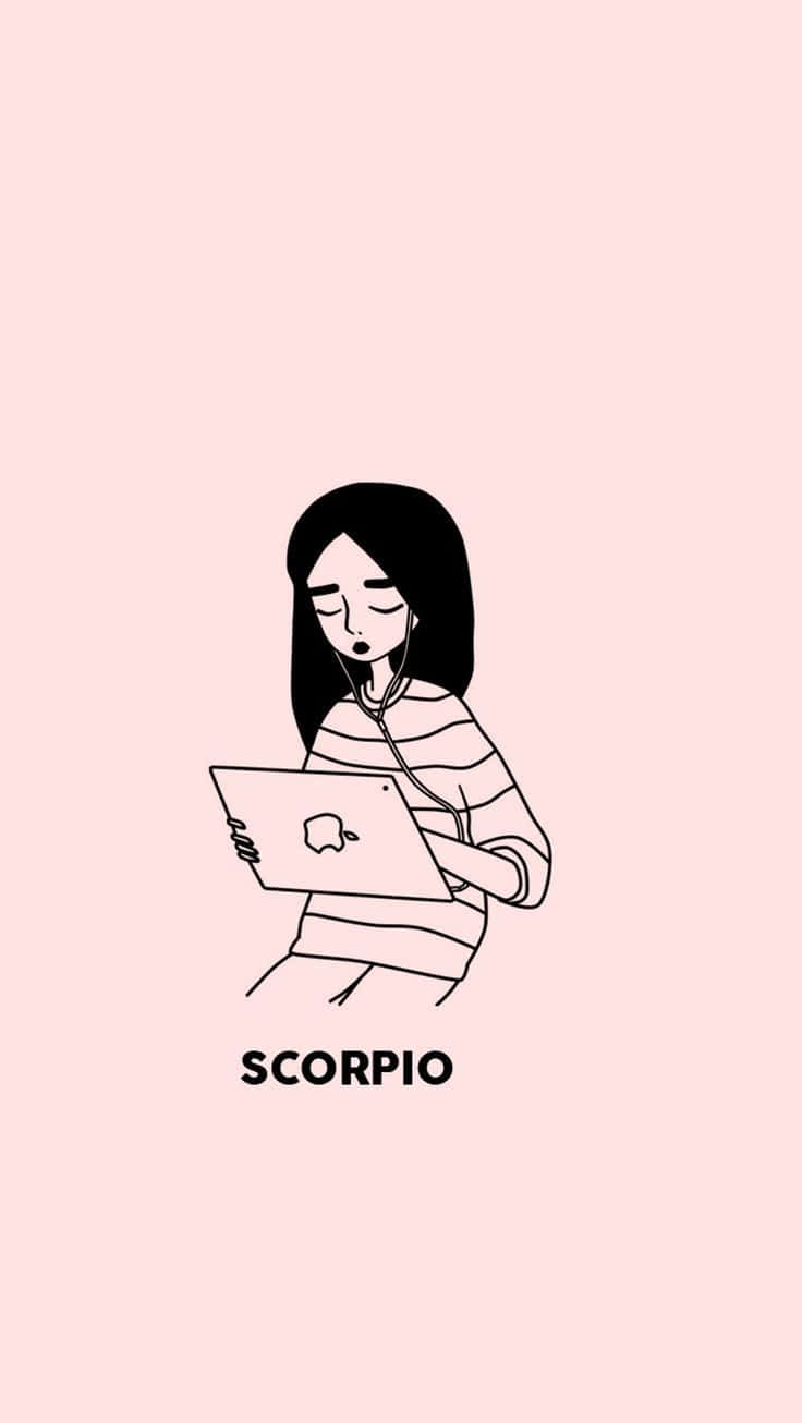 Scorpio Iphone Girl Music Ipad Wallpaper