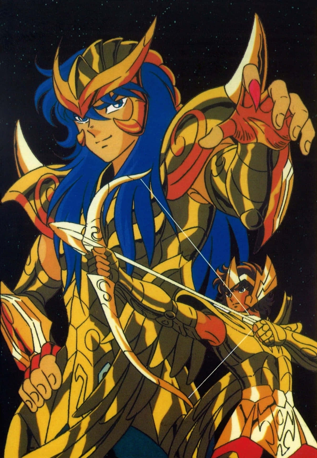 Scorpio Milo Anime Armure Fond d'écran