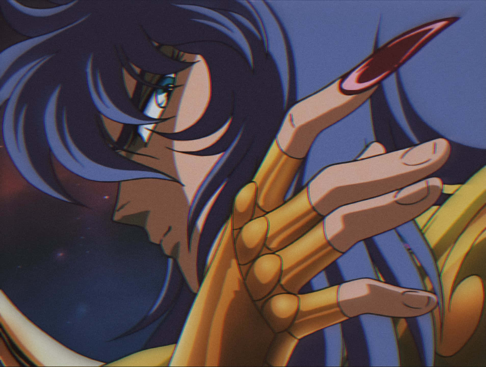 Scorpion Milo Saint Seiya Anime Fond d'écran