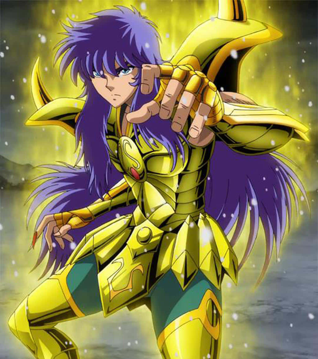 Armure De Scorpio Milo Saint Seiya Fond d'écran