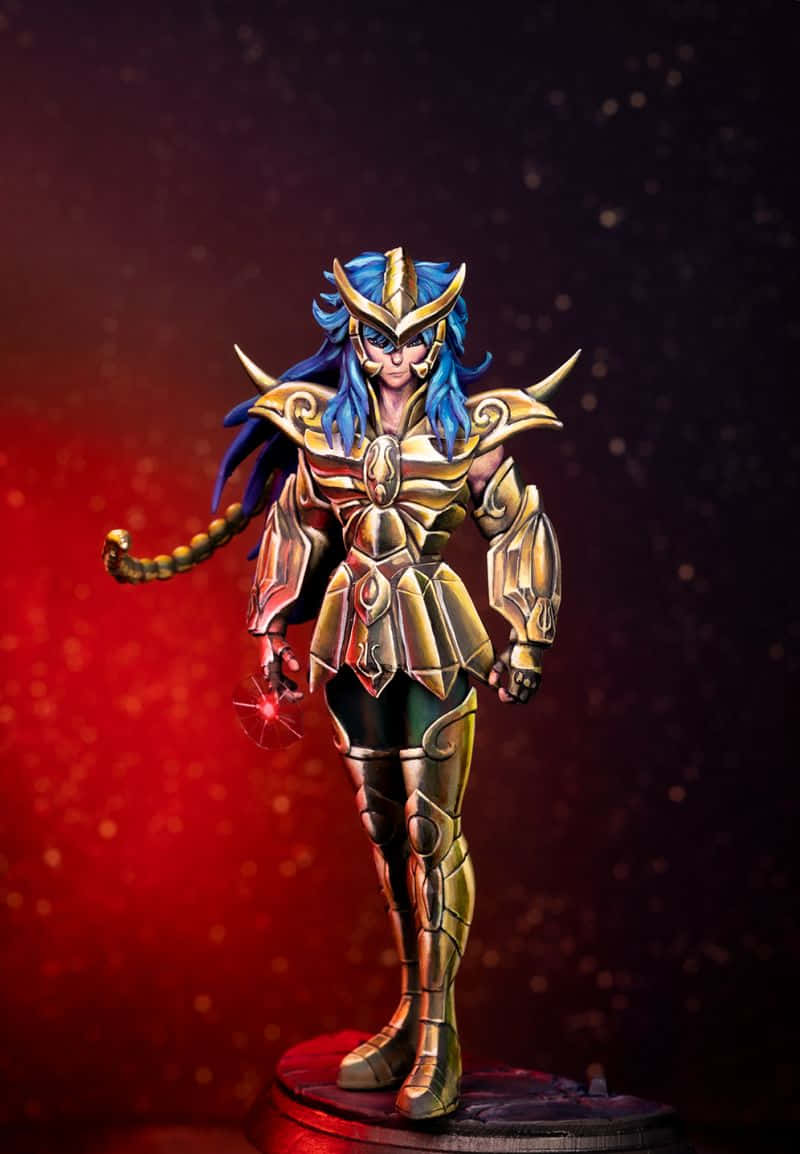 Figur Scorpio Milo Saint Seiya Wallpaper