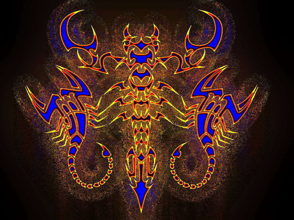 Scorpio Symbol Cool