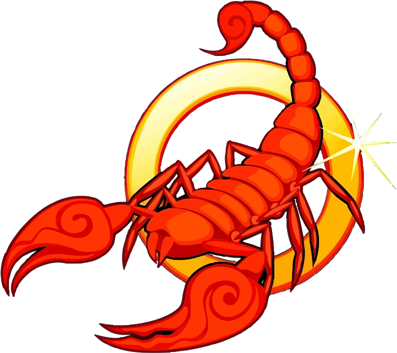 Scorpio Zodiac Sign Art PNG