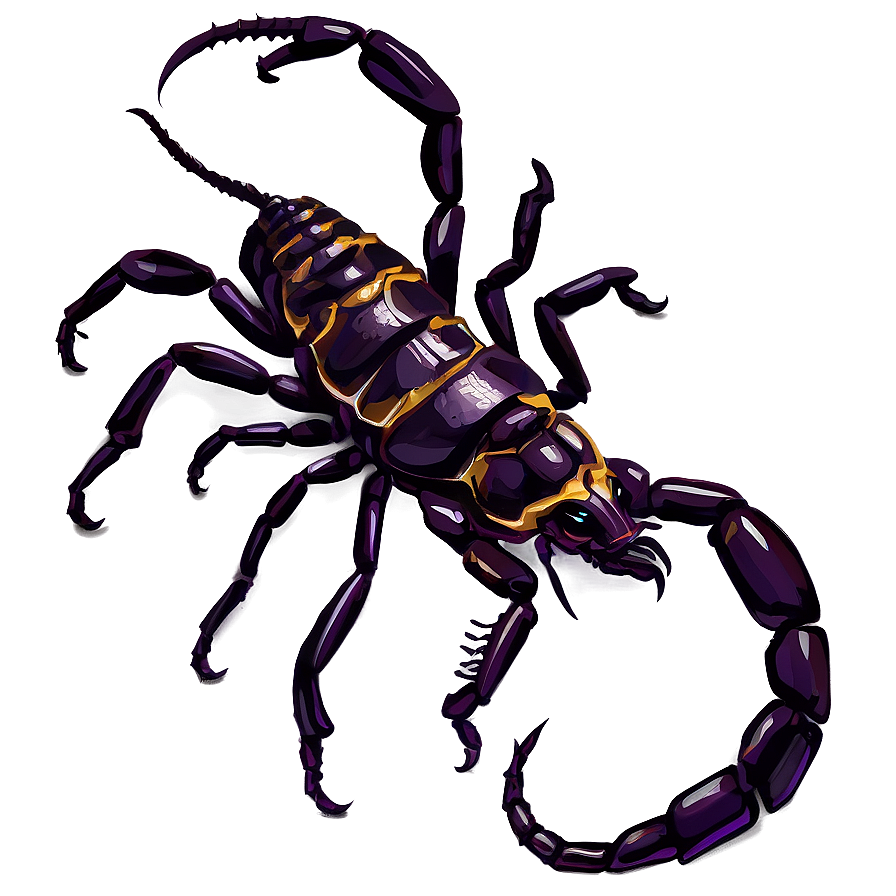 Scorpion In Nature Background Png 05242024 PNG