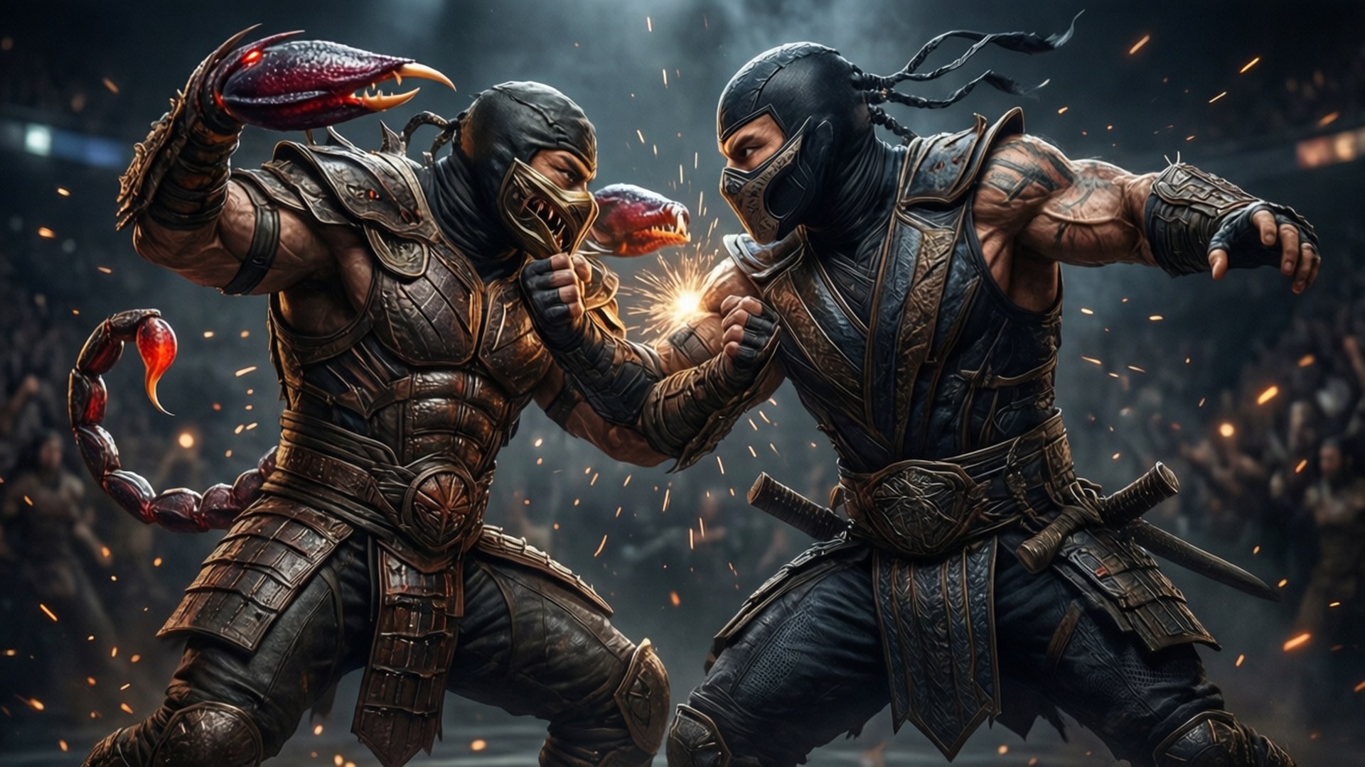 Scorpion vs Sub-Zero Wallpapers