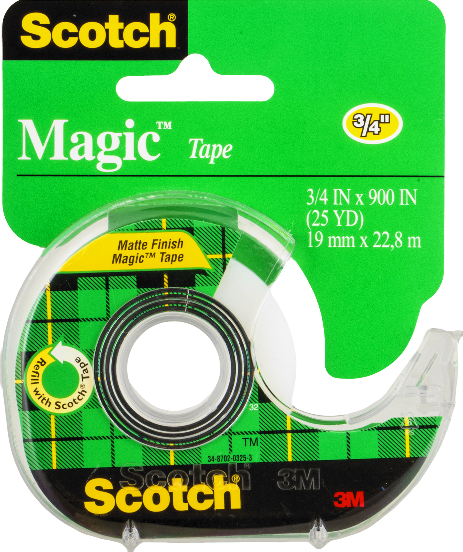 Scotch Magic Tape Packaging PNG