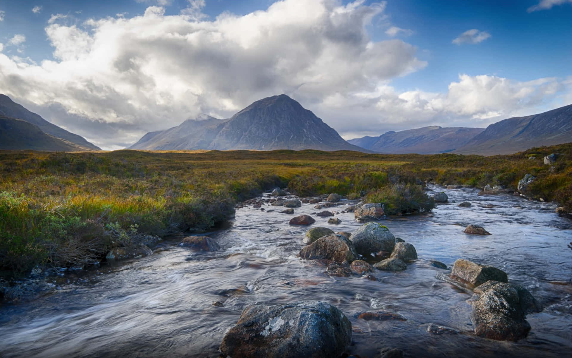 Majestic Scottish Highlands Landscape
