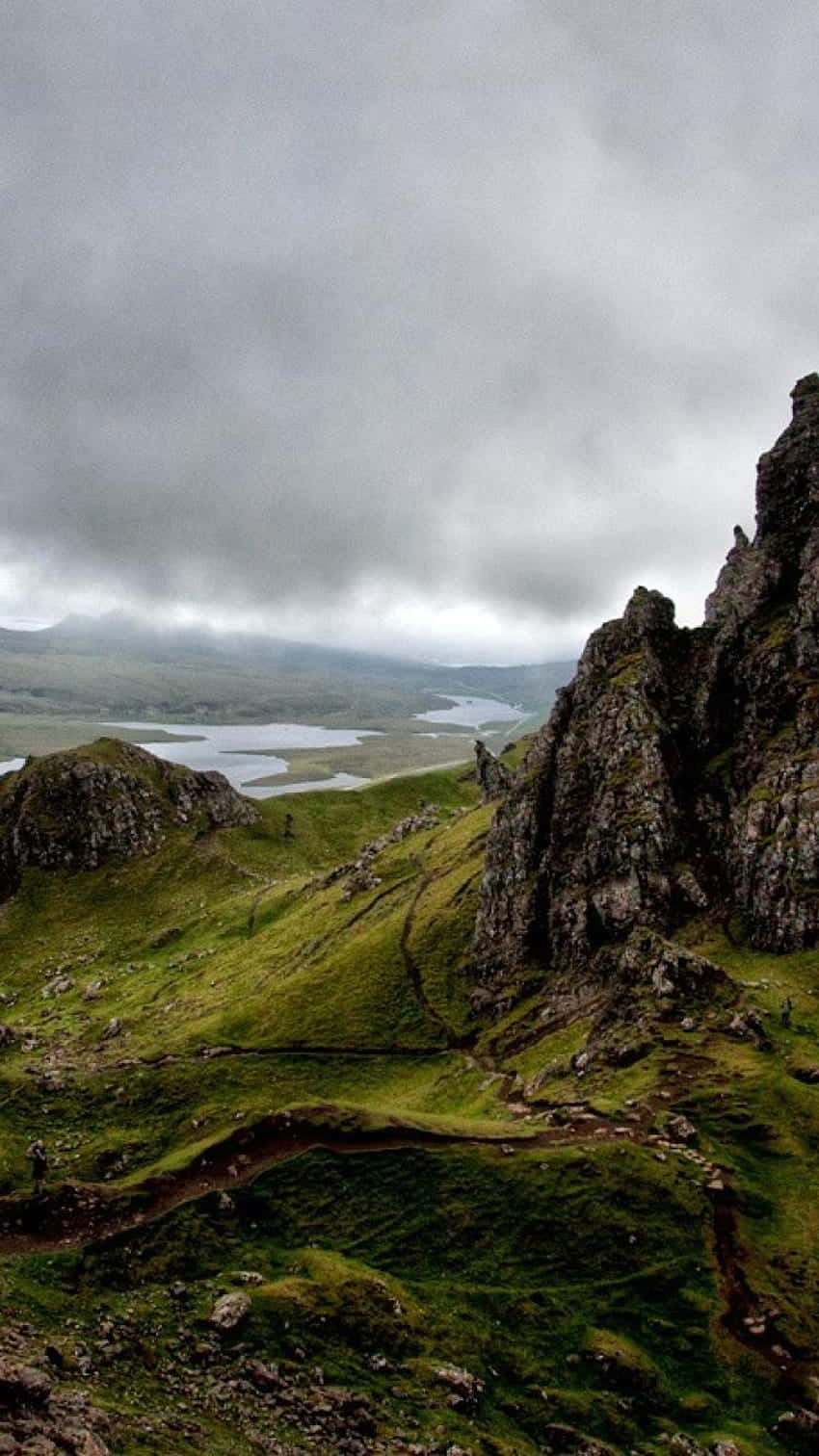 Majestic Highlands landscape in Scotland